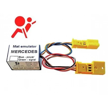 at Emulator (sensor de ocupación - cinturón de seguridad) y Airbag Mercedes Viano W639 CLK W209 G W463