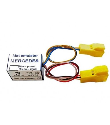 Seat Belt (occupancy sensor - seat belt) and Airbag Emulator  Mercedes Classe C 220 W204 GL X164