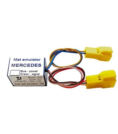 Emulador Esteira AirBag+Cinto Mercedes E220 W212 S212 C207 A207
