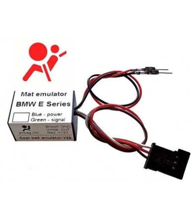 Emulador Esteira AirBag+Cinto BMW Serie 3 E90 E91 E92 E93 X1 E84